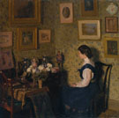 Edwardian Interior c1900 - Harold Gilman reproduction oil painting