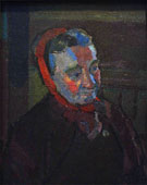 Mrs Mounter c1916 - Harold Gilman reproduction oil painting