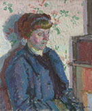 Sylvia Gosse c1913 - Harold Gilman