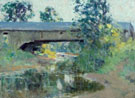 Covered Bridge Berthier Que - William Henry Clapp