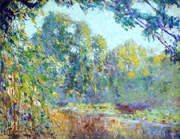 Cuban Landscape 1913 - William Henry Clapp reproduction oil painting