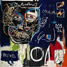 Pecho Oreja c1982 - Jean-Michel-Basquiat reproduction oil painting
