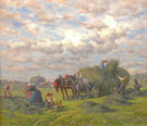 Bringing in the Harvest - Desire Thomassin reproduction oil painting
