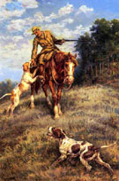 A Hunter and His Dogs - Edmund Henry Osthaus