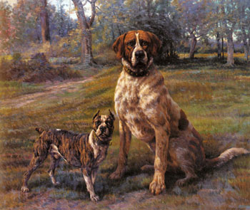 Good Friends - Edmund Henry Osthaus reproduction oil painting