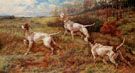 Hunting in the Fall Three Pointers - Edmund Henry Osthaus
