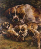 St Bernards - Edmund Henry Osthaus reproduction oil painting