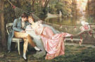 A Secret Liaison - Frederic Soulacroix reproduction oil painting