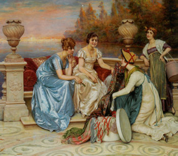 Choosing the Finest - Frederic Soulacroix reproduction oil painting