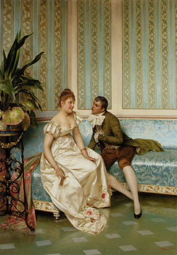 La Proposition - Frederic Soulacroix reproduction oil painting