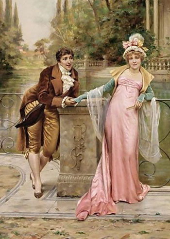 The Proposal A - Frederic Soulacroix reproduction oil painting