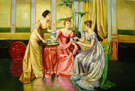 The Tea Party A - Frederic Soulacroix reproduction oil painting