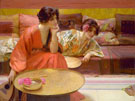 Idle Hours 1895 - Henry Siddons Mowbray reproduction oil painting