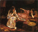 Repose a Game of Chess - Henry Siddons Mowbray
