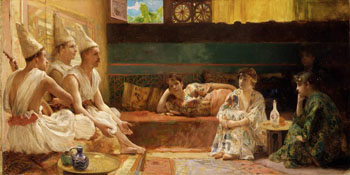 The Calenders 1889 - Henry Siddons Mowbray reproduction oil painting