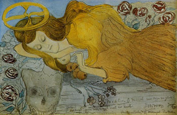 Aggressivity of Sleep 1898 - Jan Toorop reproduction oil painting