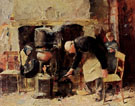 Preparing the Meal 1883 - Jan Toorop reproduction oil painting