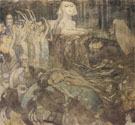 The Sphinx c1892 - Jan Toorop reproduction oil painting