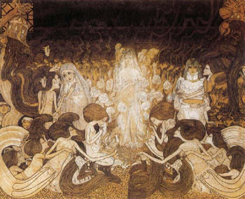 The Three Brides - Jan Toorop reproduction oil painting