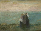 Vrouwen Aan Zee c1885 - Jan Toorop reproduction oil painting