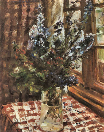 Larkspur - Lovis Corinth reproduction oil painting