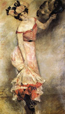 Portrait of Elly 1889 - Lovis Corinth