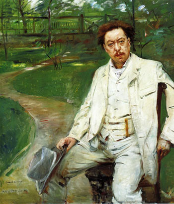 Portrait of the Pianist Conrad Ansorge 1903 - Lovis Corinth reproduction oil painting