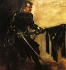 Rudolph Rittner as Florian Geyer First Version 1906 - Lovis Corinth