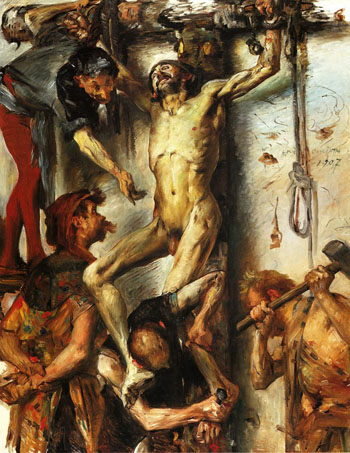 The Large Martyrdom 1907 - Lovis Corinth reproduction oil painting