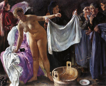 Witches 1897 - Lovis Corinth reproduction oil painting