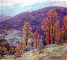 Autumn Glory - Willard Leroy Metcalfe reproduction oil painting