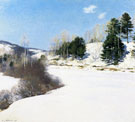 Hush of Winter 1911 - Willard Leroy Metcalfe