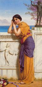 Rich Gifts Wax Poor When Lovers Prove Unkind 1916 - John William Godward reproduction oil painting