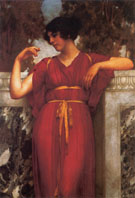 The Ring 1898 - John William Godward reproduction oil painting