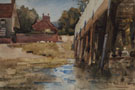 Streatley Bridge - Arthur Melville reproduction oil painting