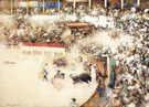 The Little Bullfight - Arthur Melville reproduction oil painting