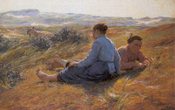 One Summer Day - Edgard Farasyn reproduction oil painting