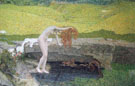 La Vanita 1897 - Giovanni Segantini reproduction oil painting