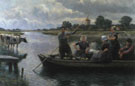 Overzet Op Walcheren - Henri Houben reproduction oil painting