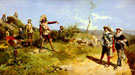 Cavaliers in the Field - Juan Gimenez Martin reproduction oil painting