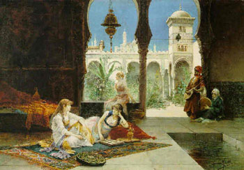 In the Harem C - Juan Gimenez Martin reproduction oil painting