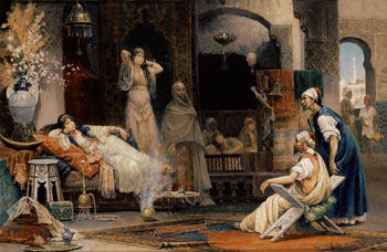 In the Harem D - Juan Gimenez Martin reproduction oil painting