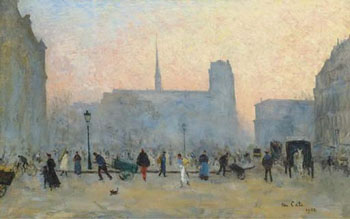Notre Dame de Paris 1903 - Siebe Johannes Ten Cate reproduction oil painting