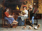 A Happy Tune - Eugenio Zampighi reproduction oil painting