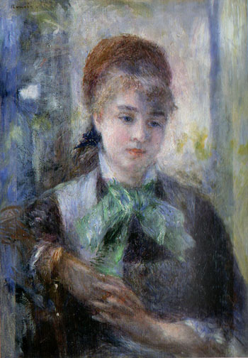 Portrait de Nini Lopez - Pierre Auguste Renoir reproduction oil painting