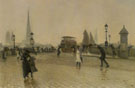 Vue de Rouen 1891 - Leon Jules Lemaitre