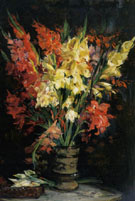 Gladioli - Jacques Emile Blanche