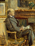 Portrait - Jacques Emile Blanche reproduction oil painting