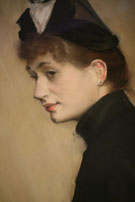 Portrait of a Lady A - Jacques Emile Blanche