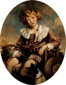Portrait of Antonin De Mun as a Young Boy - Jacques Emile Blanche